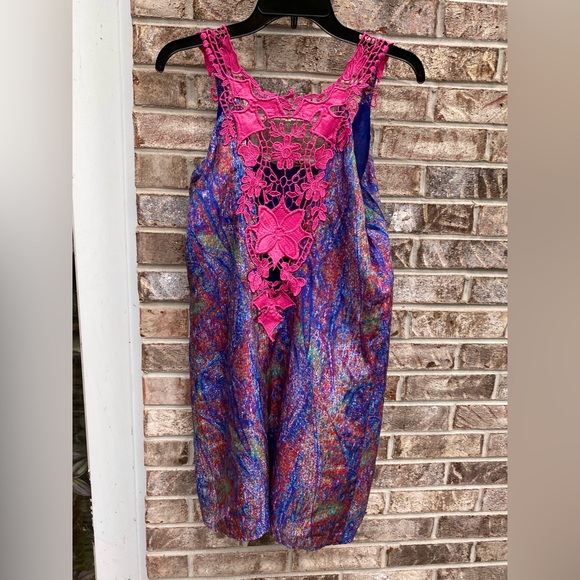 Colorful Abstract Sugarlips Slip Dress - Picture 10 of 11